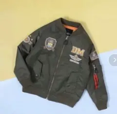 【新品】ミニオン ミリタリーフライトジャケット MA-1 カーキ 120