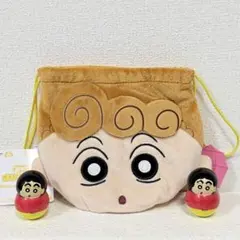 クレヨンしんちゃん オラ妖怪バケーション ぬいぐるみ巾着ポーチ