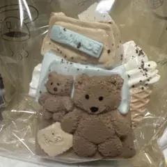 dorostudio ドロ チョコミントトースト2個 まとめ売りスクイーズくま