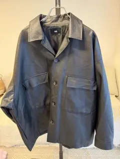 HARE ブラックレザージャケット