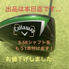 Callaway ELYTE ドライバー 9.0度 VENTUS 5-S - メルカリ