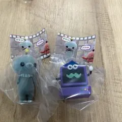 教育番組 フロッキーフィギュア　タマ（通常）&はかせ