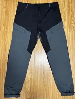 カーゴパンツ 2XL 黒・グレー