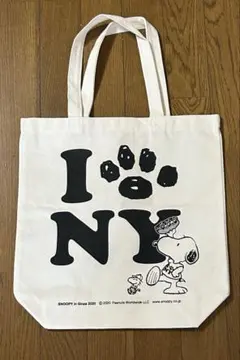 SNOOPY in GINZA 2020☆スヌーピートートバッグ I♡NY