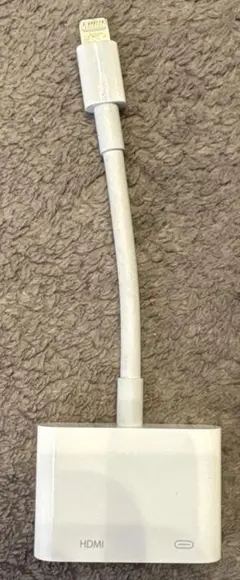 Apple Lightning digital AVアダプター（純正品）