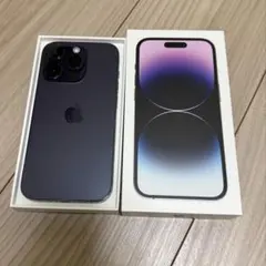 【美品】iPhone 14 Pro 本体・箱付き