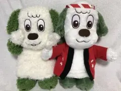 いないいないばぁ ワンワン ぬいぐるみ　2体セット