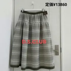 2026年新品ドラッグストアーズD.S.Cギンガムチェック刺繍フレアスカートのサムネイル
