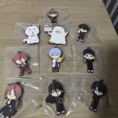 一番くじ　3年Z組 銀八先生　H賞　ラバーチャーム　10種　コンプリートセット