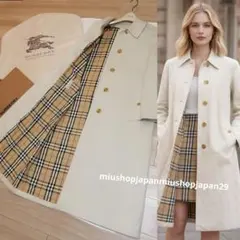 貴重希少●Lサイズ　BURBERRY　バーバリー　ステンカラーコート