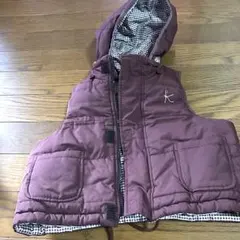 組曲ダウンベスト（リバーシブル）