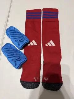 サッカーセット adidas ソックス PUMA シンガード すね当て ジュニア