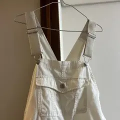 サロペット　ホワイト