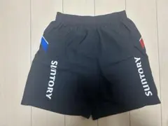 SUNTORY ASICS パンツ　赤　青　黒　ゲームパンツ　SVリーグ　全国