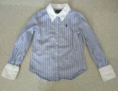 Ralph Lauren 長袖シャツ 120 ストライプ