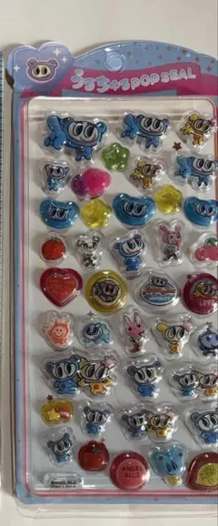 エンジェルブルー　ナカムラくん　立体　シール　平成　シール帳