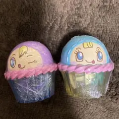 メゾピアノ　ガチャ　カップケーキ　ブルーベリエ　クランベリエ