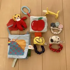 処分価格⭐︎ベビー布絵本　ラトル　歯固め