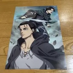 進撃の巨人 エレン リヴァイ クリアファイル - メルカリ