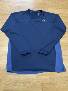 OAKLEY 長袖Tシャツ ネイビー メンズ US L JPN XL ロンTのサムネイル