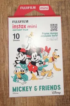 チェキフィルム instax mini Mickey & Friends １箱