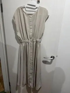 PAGEBOY ノースリーブシャツワンピース F ベージュ