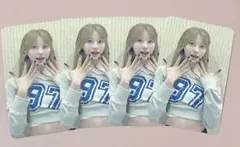 NiziU AWAKE ラキドロ フォトカ トレカ ニナ 4枚セット