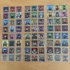 呪術廻戦マンシール72種セット ビックリマンシールコラボ