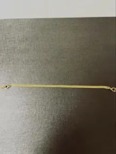 クリスチャンディオールゴールドチェーンブレスレット 約18cm