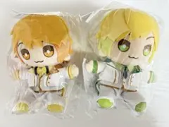 AMPTAK×COLORS 3周年グッズ ぷりっつ 、あっきぃおすわりぬいぐるみ
