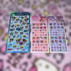 正規品 パワーパフガールズ うるちゅるポップシール タイルみたいなシール