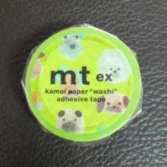 mt ex 犬柄 マスキングテープ(わんこのおかお)のサムネイル