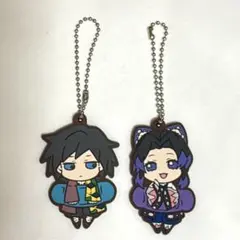 鬼滅の刃キャラばんちょうこうストラップ 冨岡義勇&胡蝶しのぶ
