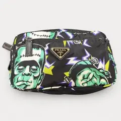 PRADA フランケンシュタイン プリント ベルトバッグ