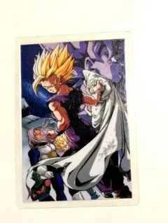 美品　ドラゴンボールZラミネートカード当時　孫悟飯、超サイヤ人