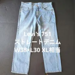 Levi's 751 ストレートデニム W38×L30