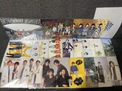 嵐 クリアファイル19枚、ステッカーセット