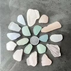 シーグラス ＊レアカラー ピンク ブルー グリーン No.471