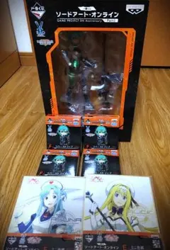 ソードアートオンライン SAO 一番くじフィギュア ラバスト 色紙 まとめ売り