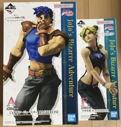 ジョジョの奇妙な冒険 一番くじ A賞 F賞 ジョナサン 徐倫 フィギュア