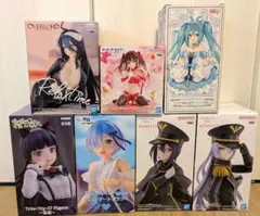 美少女フィギュアまとめ売り 着せ恋 時崎狂三 アルベド など　7体