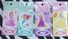 【新品・未開封】ディズニープリンセス アクリルスタンド 4点セット