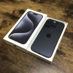 Apple iPhone 15 Pro ブルーチタニウム128GB