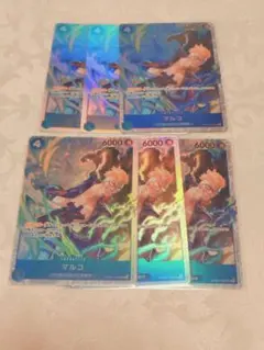 ワンピースカード　マルコ　SR6枚