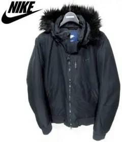 ナイキ　Nike ブラック ダウンジャケット フード付き