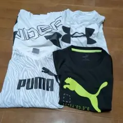 PUMA & UNDER ARMOUR Tシャツセット