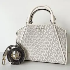 【極美品】MICHAEL KORS 2way ハンドバッグ クレオ サッチェル