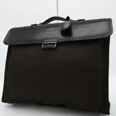 美品　ジョルジオアルマーニ　ブリーフケース　ビジネスバッグ　A4　革　ナイロンのサムネイル