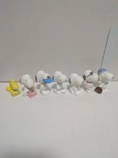 スヌーピー ミニフィギュア 7体セット