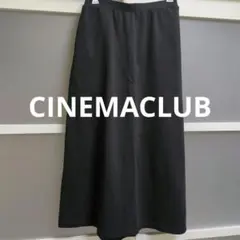 シネマクラブ CINEMACLUB ハニーズ ロングスカート ブラック 黒